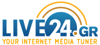 Greek Radios Online LIVE24.gr logo